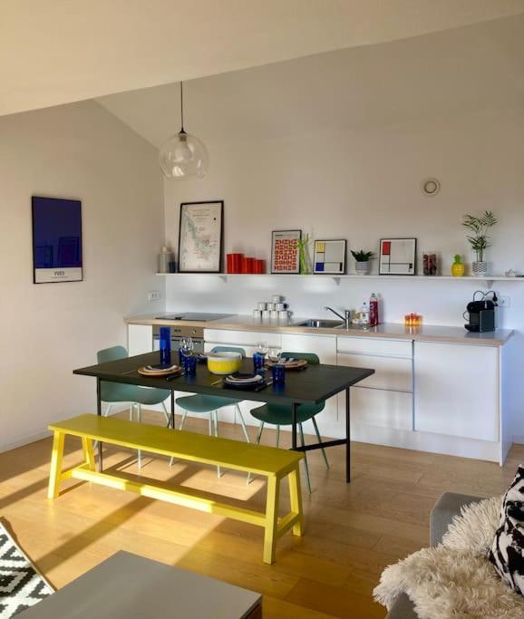 Charmant Appartement Pop - Arty Thonon-les-Bains Buitenkant foto