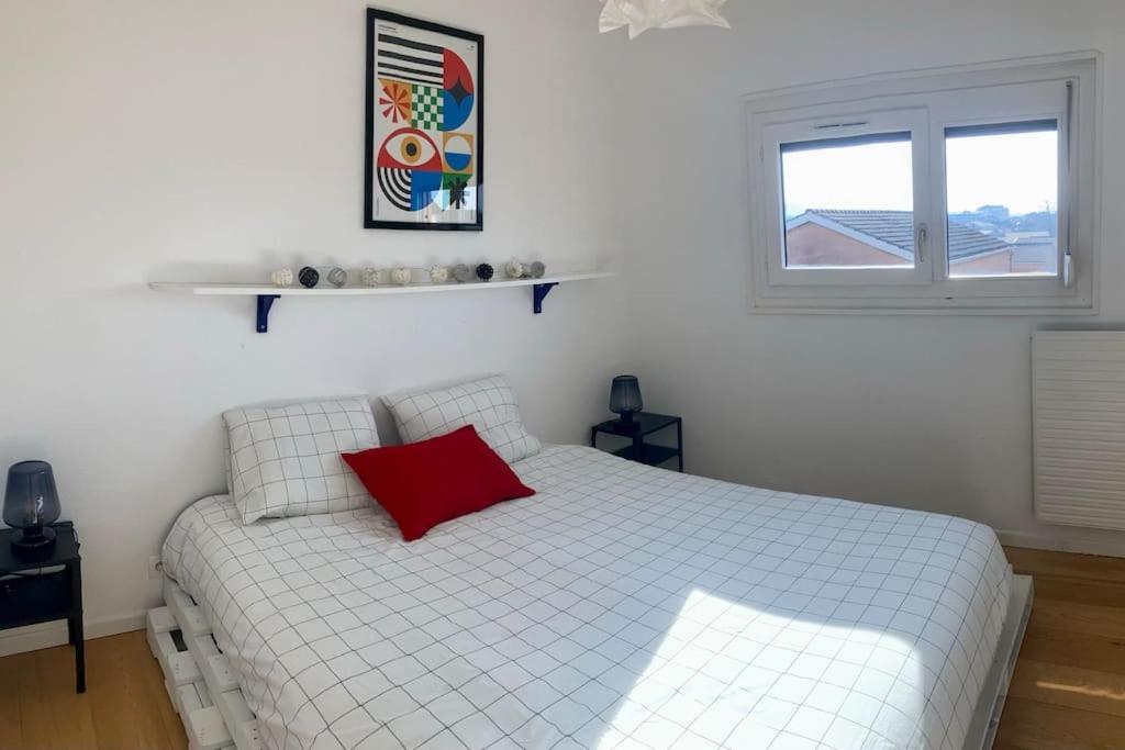 Charmant Appartement Pop - Arty Thonon-les-Bains Buitenkant foto
